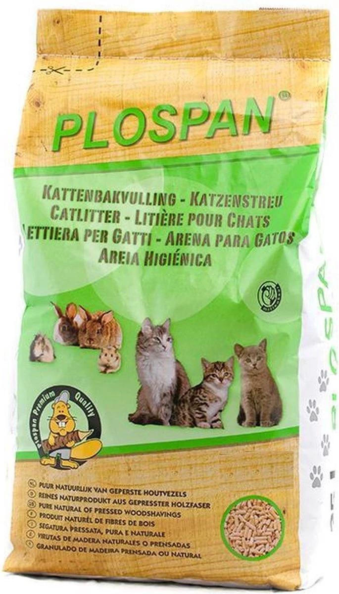 Plospan Kattenbakvulling - 20 L 3 Plospan Kattenbakvulling - 20 L
