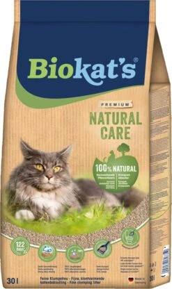 Biokat's Natural Care - 30 L - Kattenbakvulling - Klontvormend - Zonder Geur 11 Biokat's Natural Care - 30 L - Kattenbakvulling - Klontvormend - Zonder Geur -Kattenproducten 712x1200 1