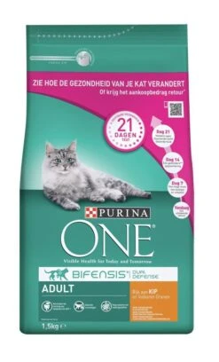 Purina One PURINA® ONE Adult Rijk Aan Kip & Volkoren Granen Brokjes 1,5 Kg 16 Purina One PURINA® ONE Adult Rijk Aan Kip & Volkoren Granen Brokjes 1,5 Kg -Kattenproducten 727x1200