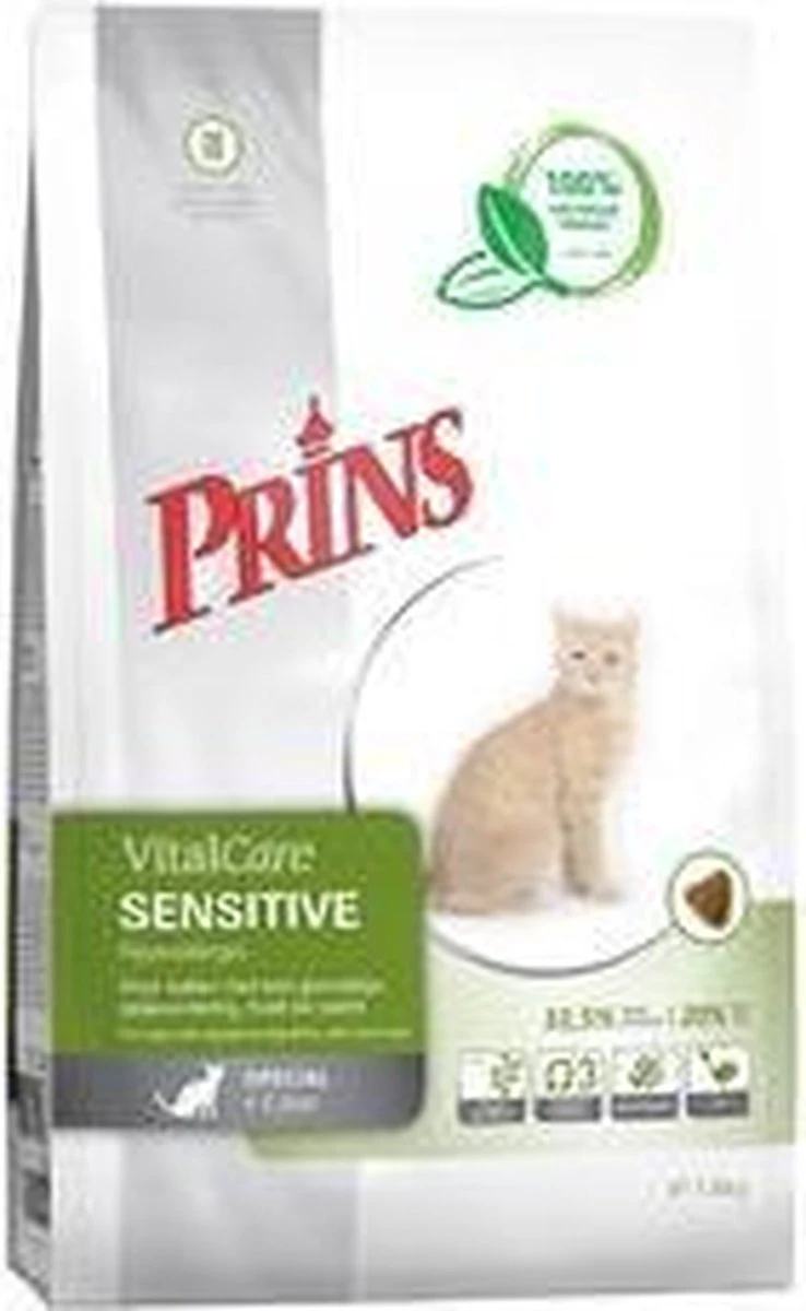 Prins - VitalCare Sensitive Hypoallergic - Kattenvoer - 5 Kg 16 Prins - VitalCare Sensitive Hypoallergic - Kattenvoer - 5 Kg - Afbeelding 14