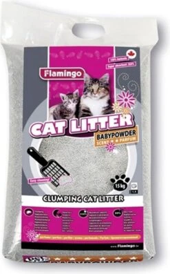 Flamingo - Kattenbakvulling Babypoeder 12 Kg 7 Flamingo - Kattenbakvulling Babypoeder 12 Kg -Kattenproducten 746x1200 4