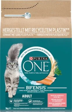 Purina ONE Adult - Kattenvoer Zalm & Volkoren Granen - 3kg 11 Purina ONE Adult - Kattenvoer Zalm & Volkoren Granen - 3kg -Kattenproducten 776x1200
