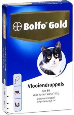 Bayer Bolfo Gold 40 Anti Vlooienmiddel - Kat - 0 Tot 4 Kg - 2 Pipetten 12 Bayer Bolfo Gold 40 Anti Vlooienmiddel - Kat - 0 Tot 4 Kg - 2 Pipetten -Kattenproducten 776x1200 6