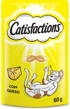 Catisfactions Kattensnoepjes - Kaas - Kattensnack - 60 G - 1 Zakje 12 Catisfactions Kattensnoepjes - Kaas - Kattensnack - 60 G - 1 Zakje -Kattenproducten 780x1200 1
