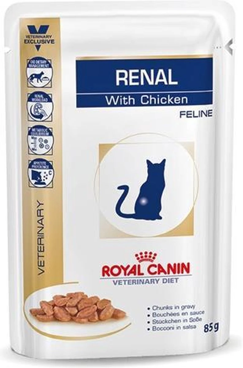 Royal Canin Renal Kip - Kattenvoer - 12 X 85 G 12 Royal Canin Renal Kip - Kattenvoer - 12 X 85 G - Afbeelding 10