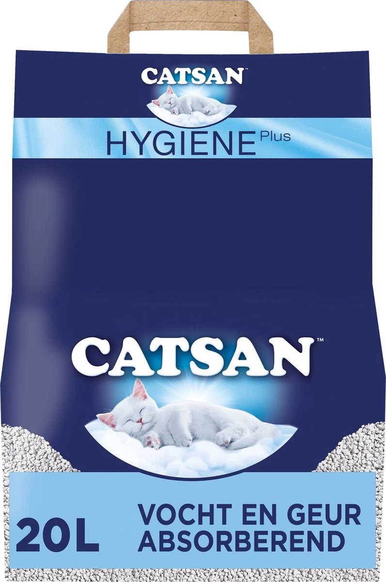 Catsan Hygiene Plus - Kattenbakvulling Geurabsorberend - 20 L 3 Catsan Hygiene Plus - Kattenbakvulling Geurabsorberend - 20 L