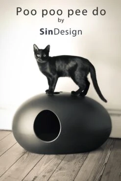 SinDesign Poopoopeedo Kattenbak - Zwart 19 SinDesign Poopoopeedo Kattenbak - Zwart -Kattenproducten 800x1200 14