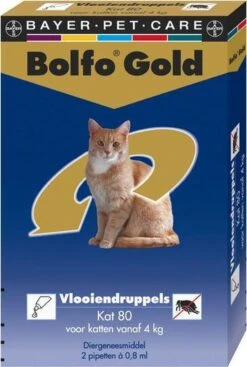 Bayer Bolfo Gold 80 Anti Vlooienmiddel - Kat - > 4 Kg - 4 Pipetten 18 Bayer Bolfo Gold 80 Anti Vlooienmiddel - Kat - > 4 Kg - 4 Pipetten -Kattenproducten 808x1200 2
