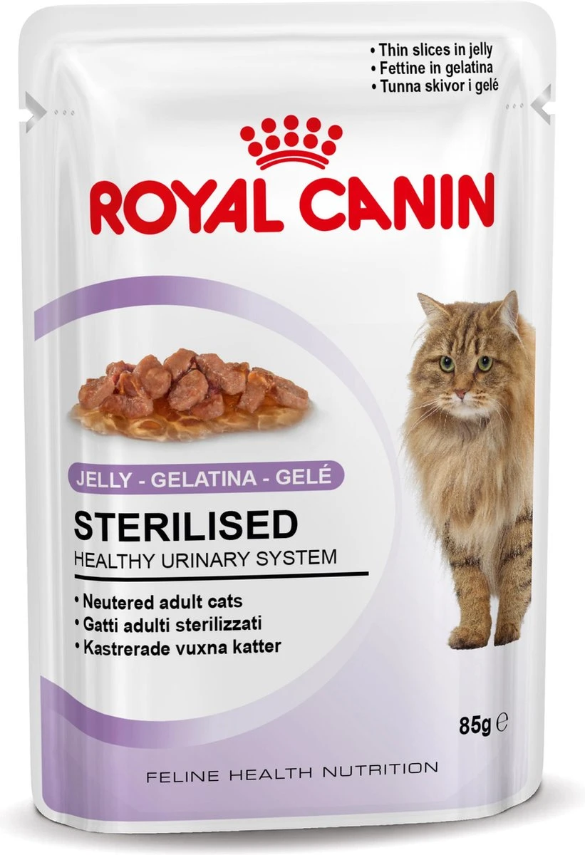 Royal Canin Sterilised In Jelly - Kattenvoer - 1020 G 14 Royal Canin Sterilised In Jelly - Kattenvoer - 1020 G - Afbeelding 12