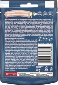 Felix Naturally Delicious Zalm & Spinazie - Kattensnacks - 8 X 50g 11 Felix Naturally Delicious Zalm & Spinazie - Kattensnacks - 8 X 50g -Kattenproducten 826x1200 2