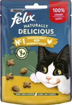 Felix Naturally Delicious Kip & Catnip - Kattensnacks - 8 X 50g 10 Felix Naturally Delicious Kip & Catnip - Kattensnacks - 8 X 50g -Kattenproducten 826x1200