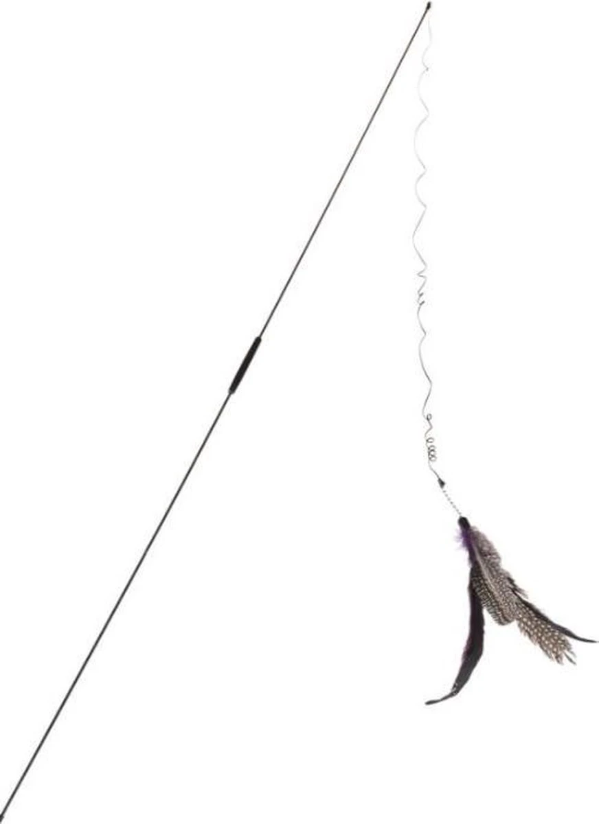 FUZLY - Kattenspeelgoed - Hengel Met Veer - +extra Veer - Kattenspeeltjes - Bewegend Kattenspeelgoed- Kattenspeeltjes Intelligentie - Kattenhengel - Kattenspeeltje Interactief 3 FUZLY - Kattenspeelgoed - Hengel Met Veer - +extra Veer - Kattenspeeltjes - Bewegend Kattenspeelgoed- Kattenspeeltjes Intelligentie - Kattenhengel - Kattenspeeltje Interactief