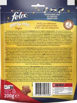 Felix Party Mix - Kattensnacks Original Mix - 5 X 200g 13 Felix Party Mix - Kattensnacks Original Mix - 5 X 200g -Kattenproducten 896x1200