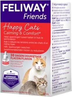 Feliway Friends - Navulling - 1 X 48 Ml - Anti-conflict Voor Katten 18 Feliway Friends - Navulling - 1 X 48 Ml - Anti-conflict Voor Katten -Kattenproducten 899x1200 4