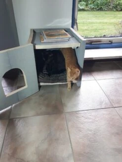 Bronneger Exclusive - Kattenhuis - XXL - Kattenbak Ombouw Kast - Kattenmand 16 Bronneger Exclusive - Kattenhuis - XXL - Kattenbak Ombouw Kast - Kattenmand -Kattenproducten 900x1200 24