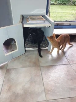 Bronneger Exclusive - Kattenhuis - XXL - Kattenbak Ombouw Kast - Kattenmand 20 Bronneger Exclusive - Kattenhuis - XXL - Kattenbak Ombouw Kast - Kattenmand -Kattenproducten 900x1200 27