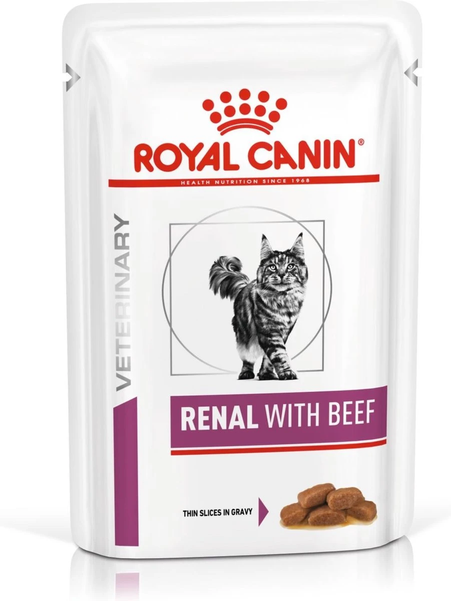 Royal Canin Renal - Rund - Kattenvoer - 12 X 85 G 3 Royal Canin Renal - Rund - Kattenvoer - 12 X 85 G