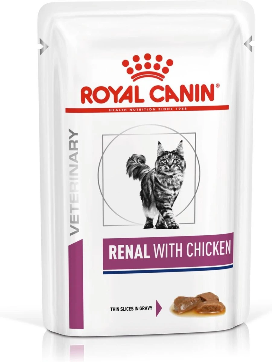 Royal Canin Renal Kip - Kattenvoer - 12 X 85 G 10 Royal Canin Renal Kip - Kattenvoer - 12 X 85 G - Afbeelding 8