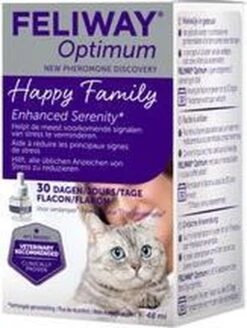 Feliway Optimum - Navulling - Flacon 48ml - Anti-stress Kat 15 Feliway Optimum - Navulling - Flacon 48ml - Anti-stress Kat -Kattenproducten 905x1200