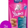 Vitakraft Cat Yums - Kat - Snack - Zalm - 3 X 40 Gr -Kattenproducten 925x1200