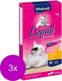 Vitakraft Cat Liquid Snack 6 Stuks - Kattensnack - 3 X Kip 7 Vitakraft Cat Liquid Snack 6 Stuks - Kattensnack - 3 X Kip -Kattenproducten 927x1200 3