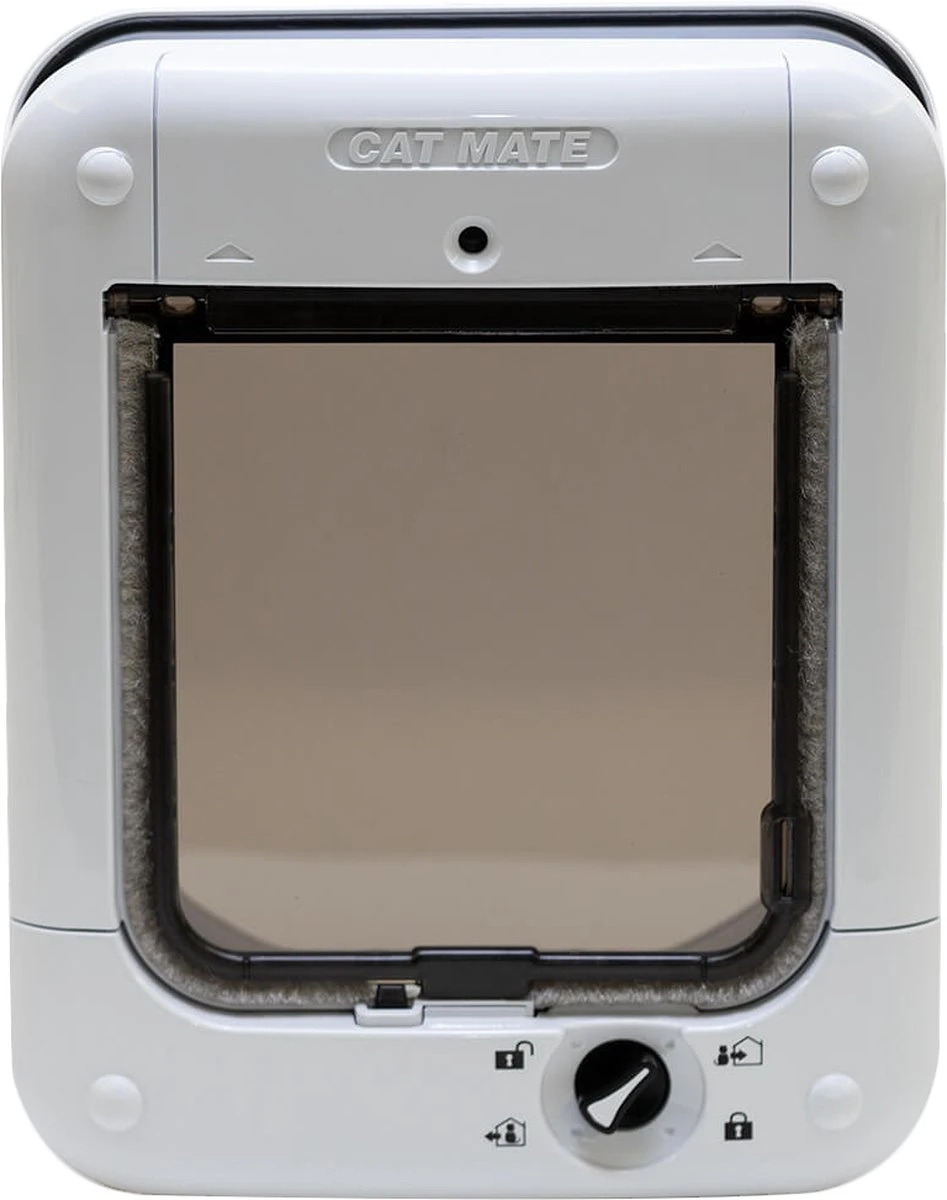 Cat Mate Kattendeur Microchip 360 Wit 9 Cat Mate Kattendeur Microchip 360 Wit - Afbeelding 7