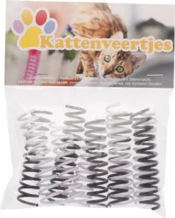 Kattenveertjes Klein - 10 Stuks | Zwart Wit | Kattenspeeltjes | Kattenspeelgoed -Kattenproducten 961x1200 1