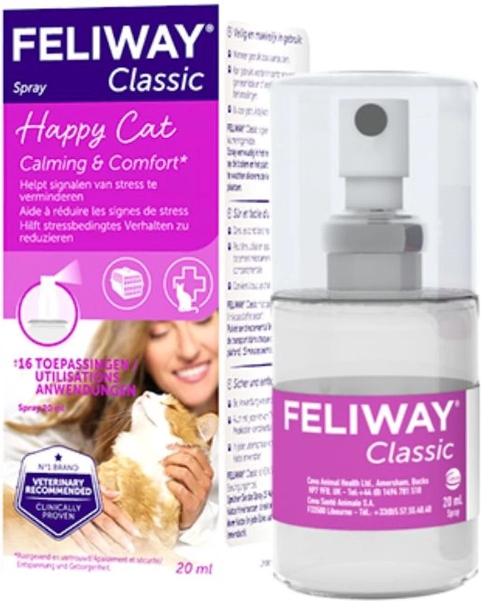 Feliway Spray - Kat - 20 Ml 8 Feliway Spray - Kat - 20 Ml - Afbeelding 6