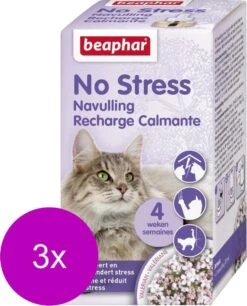 Beaphar No Stress Navulling Kat - Anti Stressmiddel - 3 X 30 Ml 7 Beaphar No Stress Navulling Kat - Anti Stressmiddel - 3 X 30 Ml -Kattenproducten 969x1200 1
