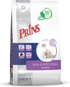 Prins VitalCare Dieetvoeding Skin & Intestinal Hypoallergenic 5 Kg - Kat