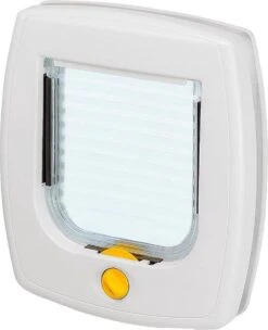 Ferplast Swing Poezendeur 5T - Wit - 22,5 X 9,6 X 25,2 Cm -Kattenproducten 974x1200