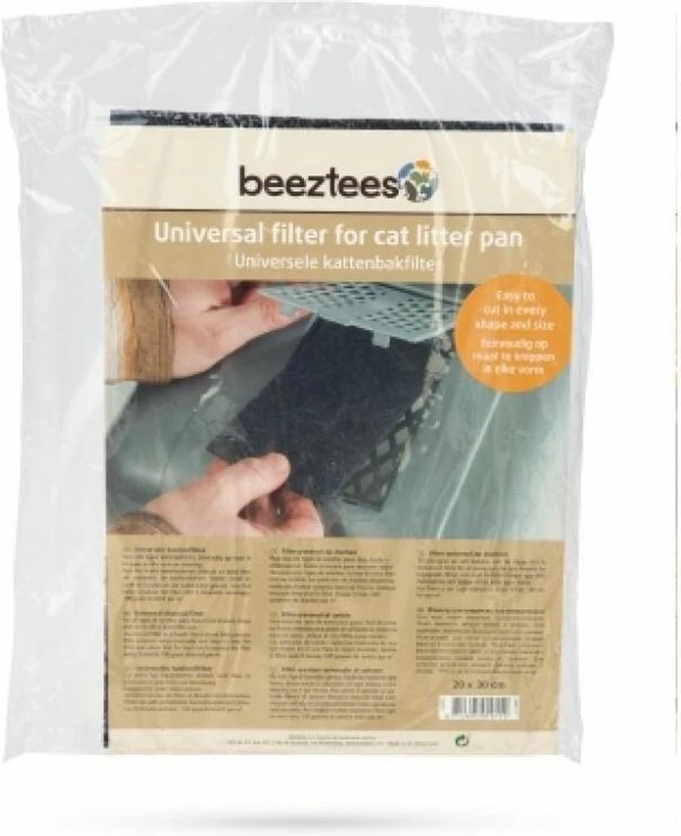 Beeztees Filter - Kattenbak - Universeel - 20x30 Cm 4 Beeztees Filter - Kattenbak - Universeel - 20x30 Cm - Afbeelding 2
