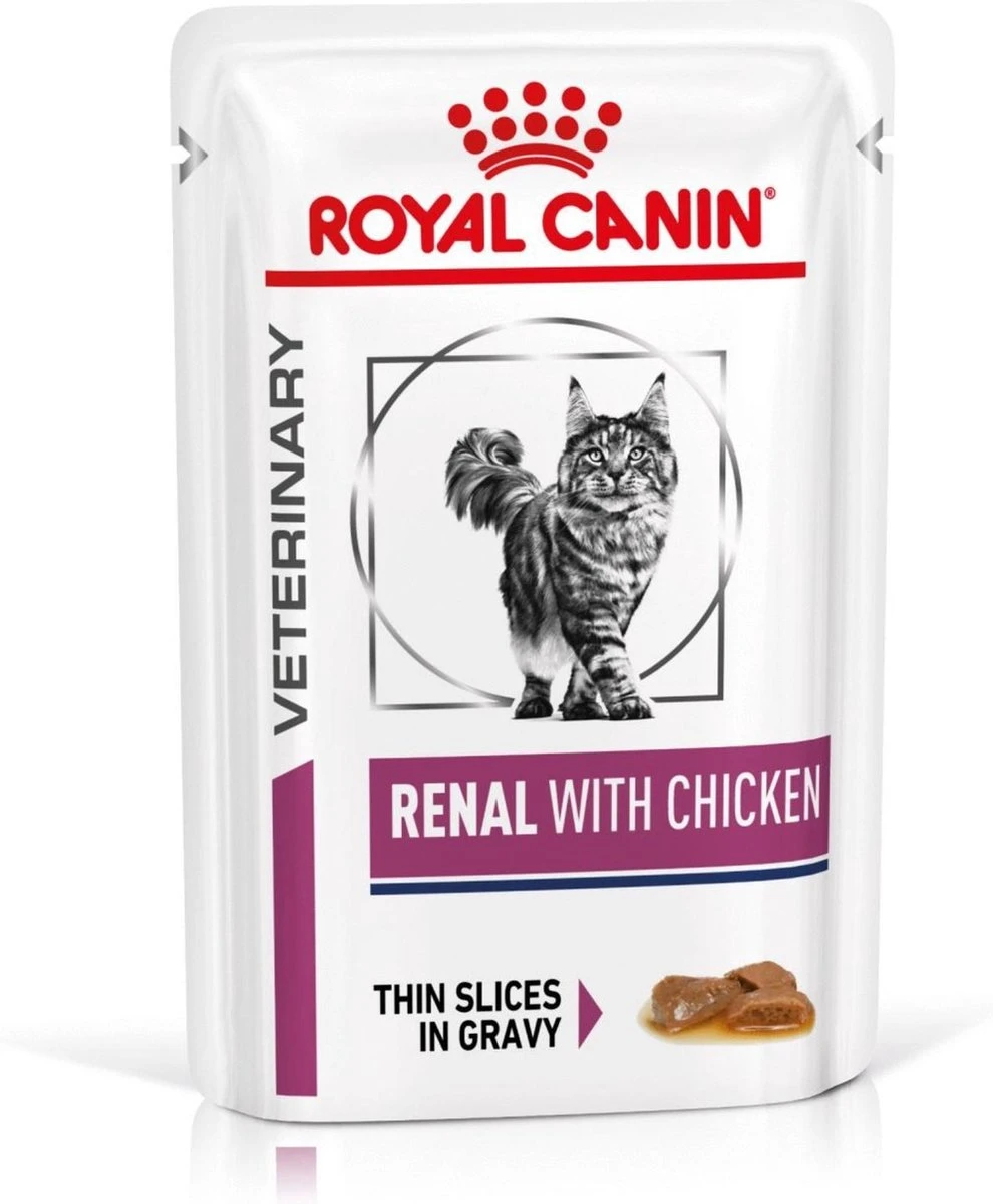 Royal Canin Renal Kip - Kattenvoer - 12 X 85 G 3 Royal Canin Renal Kip - Kattenvoer - 12 X 85 G