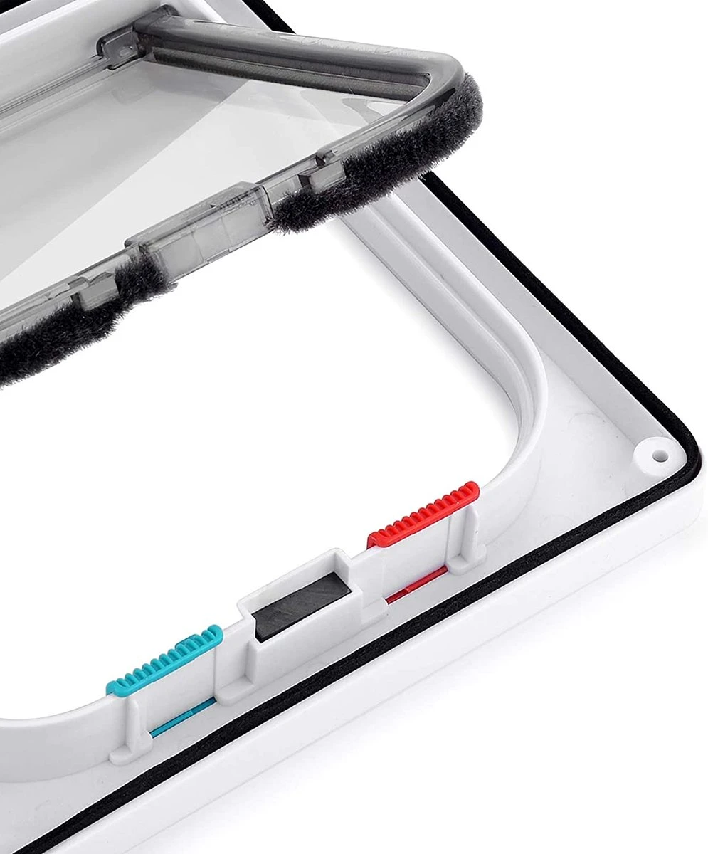 DOWO® - Kattenklep - Kattenluik - Kattenluikje - 4-weg Magneetsluiting Huisdierklep, Eenvoudige Installatie Kattendeur Huisdierendeur Aan De Muur, Houten Deur, Upvc Binnendeur, Baksteenwanden, Houten Deuren (M - Buitenmaat 19 X20 Cm) 5 DOWO® - Kattenklep - Kattenluik - Kattenluikje - 4-weg Magneetsluiting Huisdierklep, Eenvoudige Installatie Kattendeur Huisdierendeur Aan De Muur, Houten Deur, Upvc Binnendeur, Baksteenwanden, Houten Deuren (M - Buitenmaat 19 X20 Cm) - Afbeelding 3