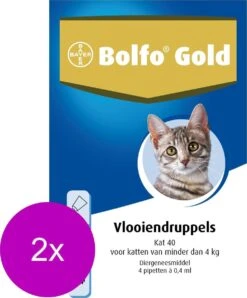 Bolfo Gold Kat 40 - Anti Vlooienmiddel - 2 X 4 Stuks 0 - 4 Kg 8 Bolfo Gold Kat 40 - Anti Vlooienmiddel - 2 X 4 Stuks 0 - 4 Kg -Kattenproducten 996x1200 3